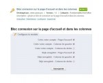 Blocchi di connessione e registrazione home page e colonne